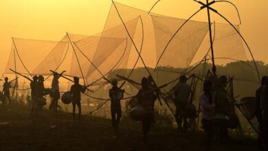 Bangladeshi fishermen