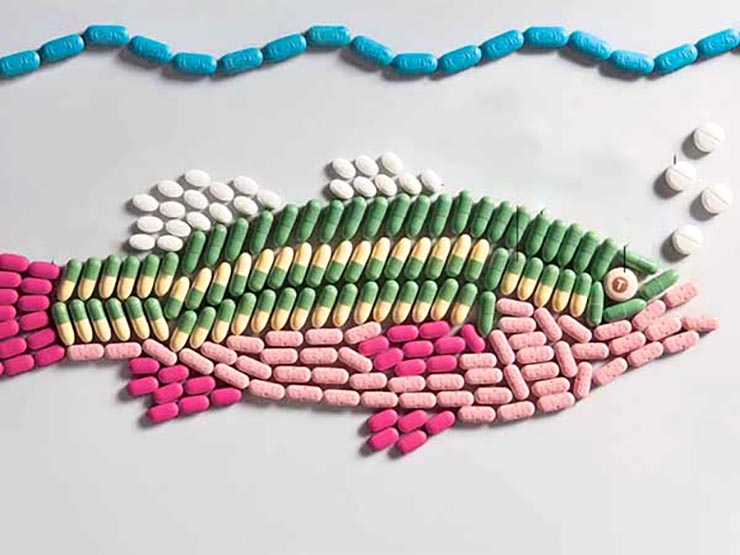 Antibiotic use of aquaculture industry