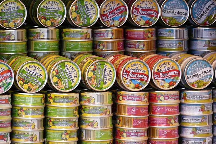 Canned fish