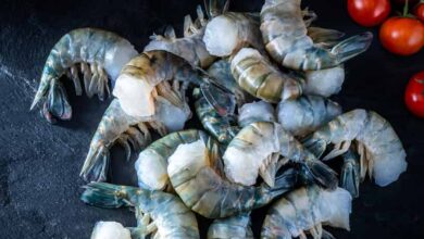 Head less shell on freshwater prawn shrimp, a Israeli Tiran group brought innovation to its farming