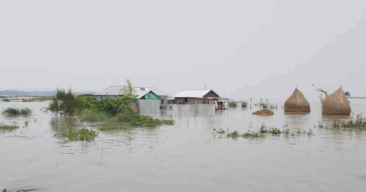 flooded area habiganj sylhet