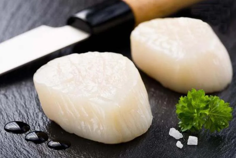 Japanese scallops processing plant in Bangladesh