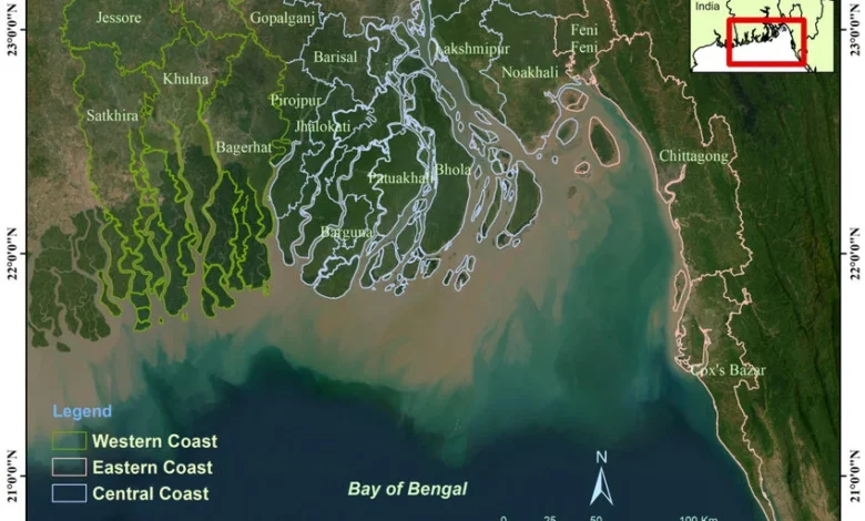 Coastal zone of Bangaldesh