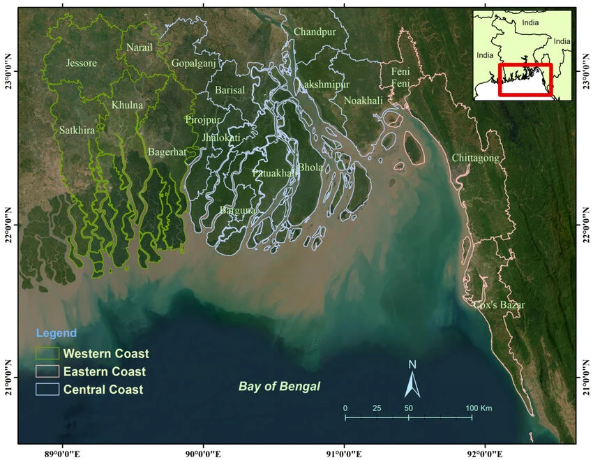 Coastal zone of Bangaldesh