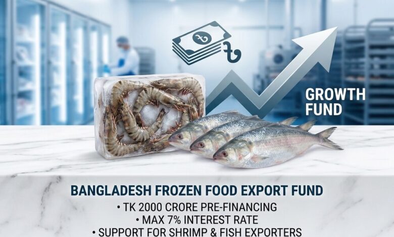 Bangladesh fund for frozen food export
